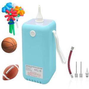 lot 12208 image: Electric Balloon Pump,4-in-1 Portable Electric Air Balloon Blower Machine for All Balloons, Air Pump for Sports Balls, Inflatorand Deflator for Inflatables