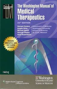 lot 12258 image: The Washington Manual of Medical Therapeutics