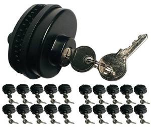 lot 12306 image: lockforall Gun Trigger Lock with Keys, Keyed Alike Universal Trigger Gun Locks Easy-Carry 1 Key Lock for BB Gun, Rifles, Shotgun, Handgun, Pistol(Black2)