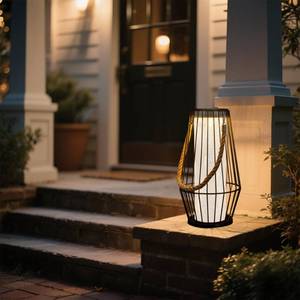 lot 13324 image: pearlstar Large Solar Lanterns Outdoor Waterproof-Heavy Duty Metal Hanging Lights Solar Table Lamp for Outside Patio Yard Garden Porch Tabletop Decor