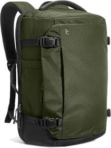 lot 13374 image: tomtoc Travel Backpack 40L, TSA Friendly Flight Approved Carry-on Luggage Hand Water-resistant Lightweight Business Rucksack, Durable Large Weekender Bag Daypack Fits 17.3 Inch Laptop