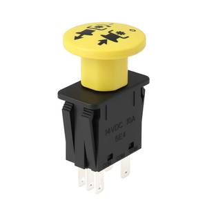 lot 14232 image: LT Easiyl 5Pin Yellow Clutch PTO Switch 14VDC 10A Compatible with ARIENS Ikon-X 42in 52in Ikon-XD Onyx 52