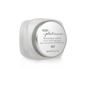 lot 14235 image: Kenra Professional Platinum Whipped Taffy 20  Matte Defining Paste  Delivers An Ultra-Matte, Firm Hold Finish  Sculpts, Smooths and Texturizes Styles  All Hair Types  2fl. Oz