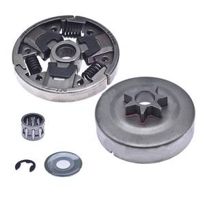 lot 14281 image: 0.325 Inch 7T Clutch Drum Sprocket Bearing E-Clip Washer Kit Replacement for Stihl MS271 MS291 Chainsaws 1121-160-2051 1141-640-2001