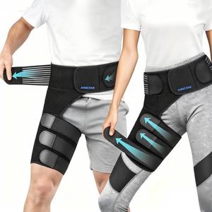 lot 18078 image: Janustar Sciatica Pain Relief Devices, Hip Brace for Women Men, Thigh, Groin, Hamstring Compression Sleeve