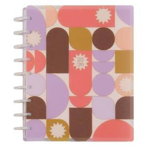 lot 18096 image: Happy Planner Disc-Bound Academic Planner July 2025�June 2026, Includes 3 Extra Months and 2 Sticker Sheets, Classic Size, 7in x 9.25in, Dashboard Layout, Stacked Geos