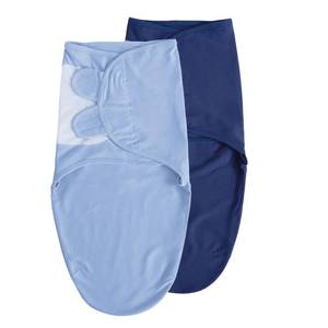 lot 18100 image: Organic Baby Swaddle Sleep Sacks, 2-Pack Swaddles for Newborns Baby Essentials, Infant 0-3 Months, 100percent Cotton Soft and Snug Adjustable Wrap Nursery Swaddling Blankets Improves Sleep