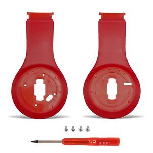 lot 18101 image: Studio3 Inside Shell as Same as the OEM Studio 3 Inner Earphone Panel Replacement Parts Durable Accessories Repair Kit Compatible with Beats by Dr. Dre Studio 3 (A1914) Headphones (Red)