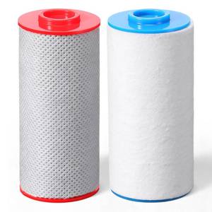 lot 18111 image: Baquler 2 Pcs Compatible with Weddell Duo Shower Filter Shower Replacement Cartridges Filter Water Clean Cartridges Replacement Full Set for Removes Chlorine Particulates Heavy Metals