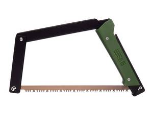 lot 18125 image: AGAWA - BOREAL15-15 Inch Folding Saw with All-Purpose Saw Blade - Camping Gear For Hiking, Fishing, Hunting, Bushcraft and Survival Kit (Black FrameGreen Handle)