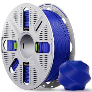 lot 18139 image: MarsWork PLA Basic, Pre-Dried Filament with Quick-Swap Reusable Spool 1kg (2.2lbs), 1.75mm 3D Printing Filament, Compatible with Bambu Lab 3D Printers � Dark Blue