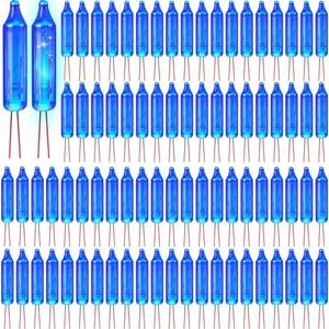 lot 20187 image: Mudder 100 Count Christmas Mini Replacement Light Bulbs Christmas Lights Incandescent Wire String Lights Replacement Bulbs for Home Xmas IndoorOutdoor Decor Supplies(Blue,6V0.08A)