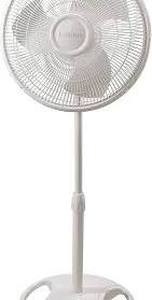 lot 1364 image: Lasko 16-Inch Adjustable Pedestal Fan Model 252025212524