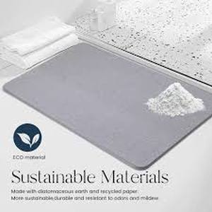 lot 3131 image: Homelife Diatomaceous Earth Stone Bath Mat