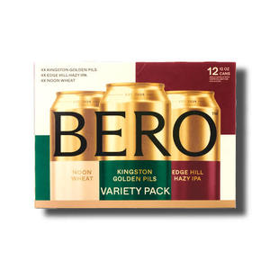 lot 5987 image: Bero Brewing Variety Pack 12 Cans 12 oz