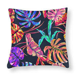 lot 10373 image: Slothiff Throw Pillow Cover Lot 2-Pack Colorful Abstract