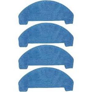 lot 12221 image: ZHICHENG 8pcs mop Cloth Compatible with ILIFE A20 T20S Robot Vacuum Cleaner Spare Parts