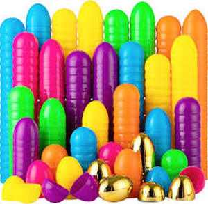 lot 17452 image: Huyamap 1000pcs Plastic Eggs