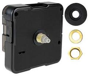 lot 18132 image: XYBHRC Clock Mechanism Replacement Battery Operated Movement Quartz Silent DIY Wall Clock Repair Parts Replacement Shaft Lengths 13.5mm (1732 inch) - 1 Pc