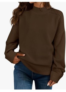 lot 14271 image: Womenfts Warmers Neck Sweater Mock Neck Sleeveless Size Small