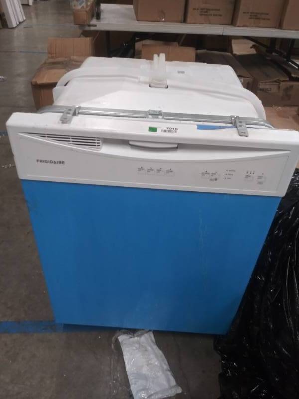 frigidaire dishwasher blue