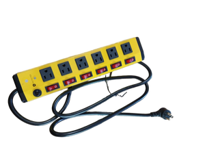 lot 1392 image: Heavy Duty Power Strip 1875W Wall Mountable 6 Outlet X004Y8NAB1