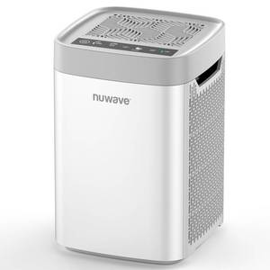 lot 1453 image: Nuwave Portable Air Purifier for Large Room up to 1361 Sq Ft with PM 2.5 Display Air Quality Sensor, H13 True HEPA Air Filter Remove 99.97percent of Pets Hair Odor Dust Smoke with Double-sided Air Intake