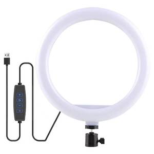 lot 2157 image: Nayubo Selfie Ring Light with 3 Light Modes and 10 Brightness Levels USB Powered Mini LED Fill Light for YouTubeTIK TokPhoneLive StreamMakeup ShootingZoom Meetings