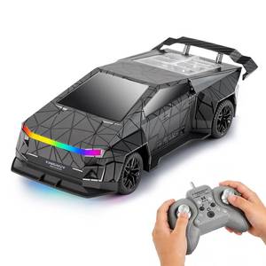 lot 2240 image: CAROZEN Remote Control CarAll Terrain 2.4GHz RC Truck for 3-12 Year Old Boys, Electric Vehicle RC Car with LED Lights for Kids, Birthday Gifts for Kids (Gray)