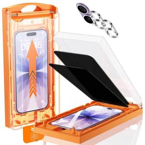 lot 2419 image: MRGLAS TOP 9H Glass 22 Packs for iPhone 17 Privacy Screen Protector with Camera Lens Protector Zero Bubble10X Military Protection 17 Tempered Glass 6.3in Full Edge Coverage,Case-Friendly factory sealed