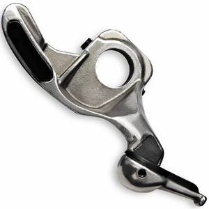 lot 2427 image: RebarTech (30mm Straight Hole) Tire Changer Duck Head Attachment Duckhead, Replacement Mount Demount Tool, Stainless Steel