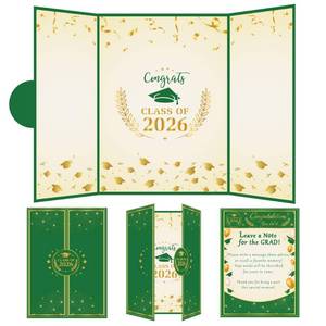 lot 4294 image: Graduation Decorations 2026 2027 - Graduation Guest Book for Class of 2026, Signature Board Sign for High School and College Graduation Party Decor