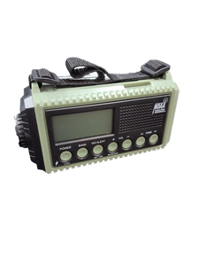 lot 5961 image: NOAA Emergency Alert Radio AMFMSWNOAA Weather Solar Crank