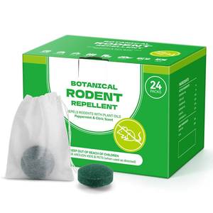 lot 6121 image: Plant-Based Mouse Repellent Pouches � Natural Rodent Deterrent with Essential Oils � Humane, Non-Toxic Mice Repellent Safe for Kids and Pets � Indoor and Outdoor Rodent Control (24)