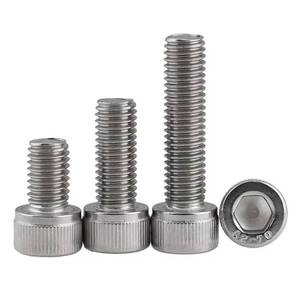 lot 10368 image: M8-1.25 x 110mm Socket Head Cap Screws Metric, Hex Socket Screw, Allen Socket Drive, 304 Stainless Steel (A2-70), Full Thread, Bright Finish, Machine Thread, DIN912,2 Pcs
