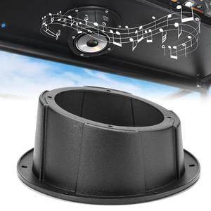 lot 11871 image: KEMIMOTO 6.5 Inch Angled Speaker Enclosures Pod, 1PCS Universal Speaker Pod for 6.5in Box Compatible with UTV RV Car Boat Trailer Trunk for 9.56 Inch Surface Mount, Black