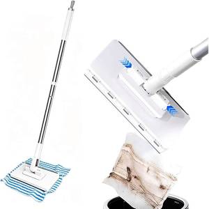 lot 11879 image: Snap Grip Mini Mop - No Wash Lazy Sweeper Mops, Zero Touch Disposable Dust Mop (Long Mop)
