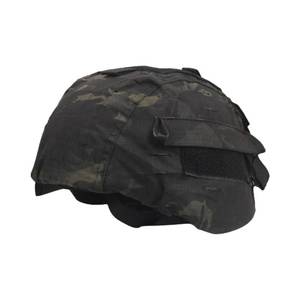 lot 12321 image: AZB Tactical Airsoft Helmet Cover with Counterweight Bag for MICH 2000 Ver2ACH Helmet