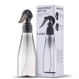 lot 12326 image: Lusiyi Continuous Spray Bottle for Hair 10oz, Ultra Fine Water Spray Bottles for Cleaning, Plant, Pets (Plastic, 300ml)