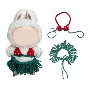 lot 12351 image: Wieysdoo Handmade Crochet Doll Clothes ,1517cm Dolls Outfit Set with Handcrafted Crochet Dolls Accessories,Cute Stylish Set for Gift