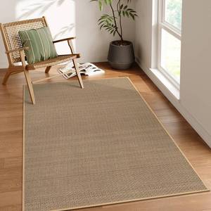 lot 14296 image: Lahome Noe Farmhouse Entryway Rug, 3x5 Washable Rugs for Living Room Bedroom Aesthetic Indoor Door Mats, Neutral Non Slip Stain Resistant Floor Carpet for Entry, BeigeKhaki