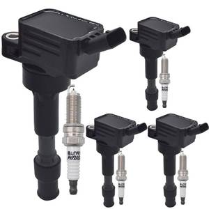 lot 14310 image: UF816 Ignition Coil Pack 27300-2E601 and Iridium Spark Plugs Set of 4 Fit For Hyundai Elantra 2015-2019,Sonata 2016-2019,Kona 2018 2019,Veloster 2019andKia Forte 2016-2019,Optima 2017 2018 2.0L L4