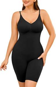 lot 14364 image: Womenfts Black Bodysuit Shaper Camisole with Shorts