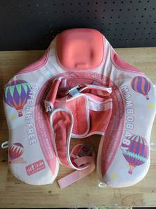 lot 19517 image: Mambo Baby Float 3-24 Months Pink Inflatable Water Seat