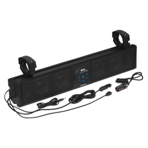 lot 19518 image: Boss Audio Systems BRT26A ATV UTV Sound Bar IPX5 Rated Weatherproof Bluetooth Amplified Speaker (26 Inch Wide)