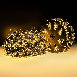 lot 19588 image: Areker 82ft 1000LED Christmas Lights Outdoor Indoor, Green Wire Christmas String Lights Plug in, Ultra Bright 8 Modes Waterproof Fairy Lights for Xmas Tree Party Wedding Decoration, Warm White