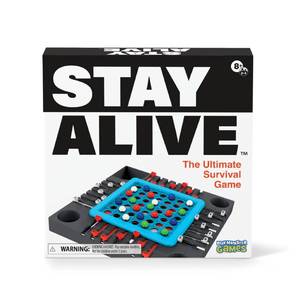 lot 19636 image: Stay Alive Board Game - Family Game Night, Strategic Game Play, Retro Board Games, The Ultimate Survival, Multi-Player, for Kids, Ages 8