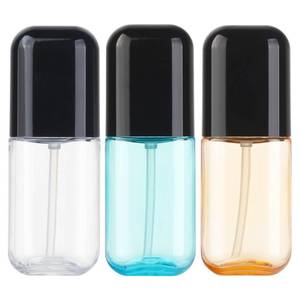 lot 20271 image: Travel Spray Bottle 3 Pack 2.7oz80ml Portable Plastic Small Spray Bottles Refillable Mini Spray Bottle Empty Fine Mist Spray Bottles for Makeup Removers, Perfume, Essential Oils Toners Rose Waters