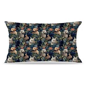 lot 20341 image: Nipil Moody Dog Animal Pillow Covers 12x20, Boho Farm Dog Animal Print Decorative Lumber Throw Pillow Covers for Man Cave Home Bedroom,Gifts for Animal Lovers