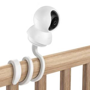 lot 20391 image: OWOKISO Flexible Baby Monitor Mount for TP-Link Tapo C200C210C220C225, Kasa Security Camera EC70EC71KC410S, Easy to Install, Without Tools or Wall Damage